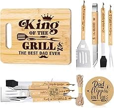 BBQ Grill Tools Gift Set with Cutting Board