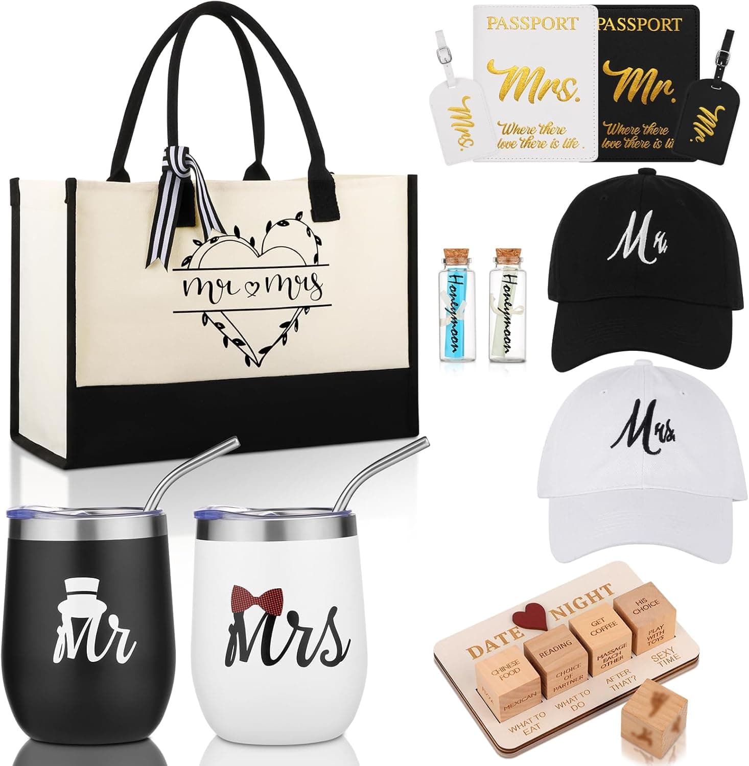 Personalized Wedding Gift Set for Couples