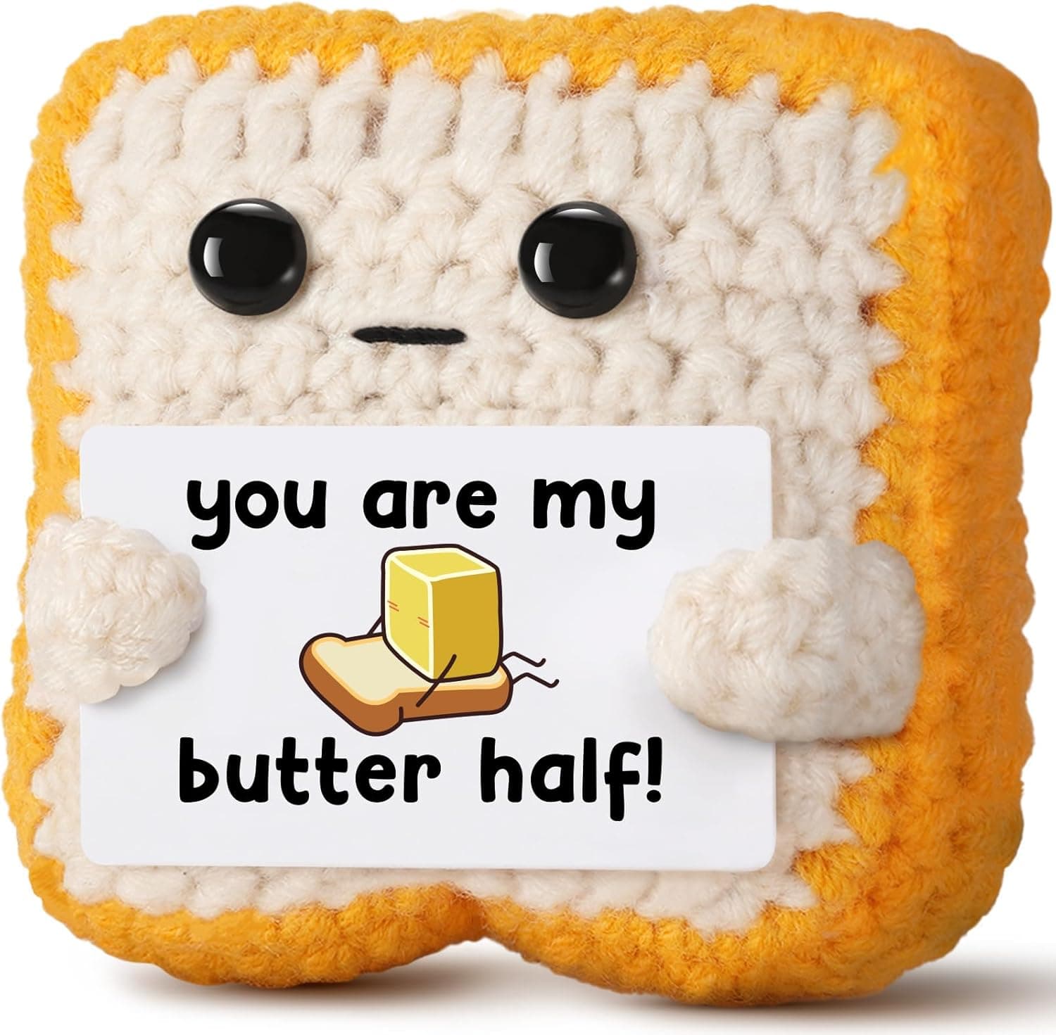 You Are My Butter Half! Crochet Toast