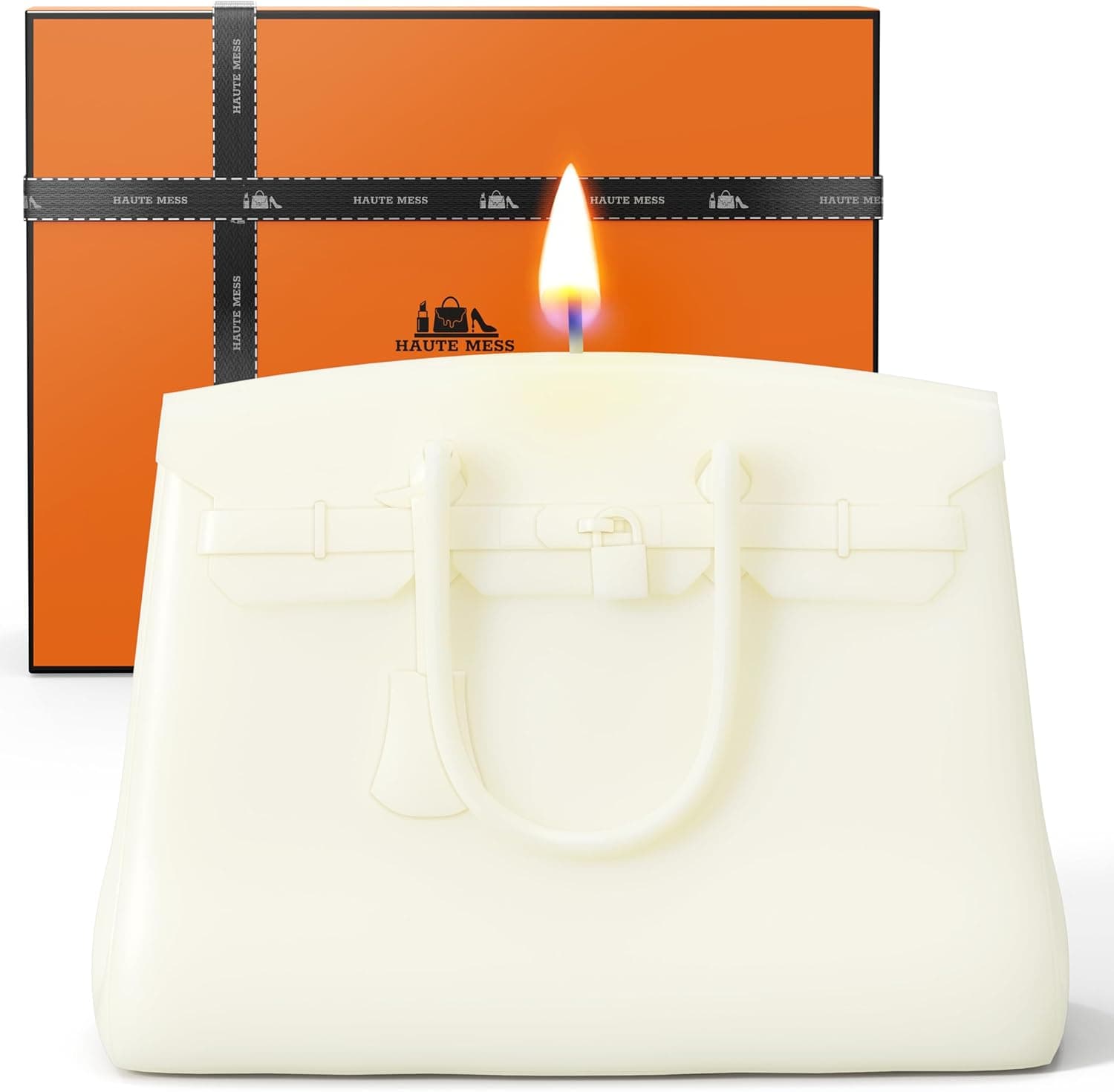Elegant Handbag Candle Gift Box