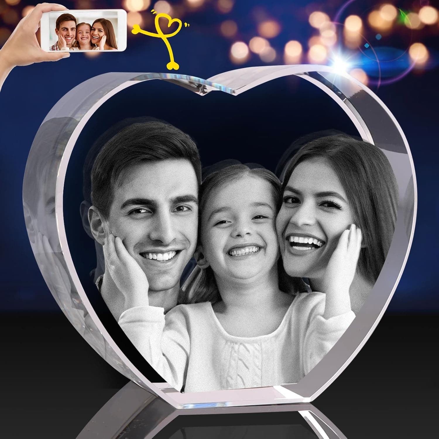 Personalized 3D Crystal Photo Gift