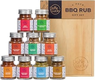 BBQ Rub Gift Set in Premium Wooden Box