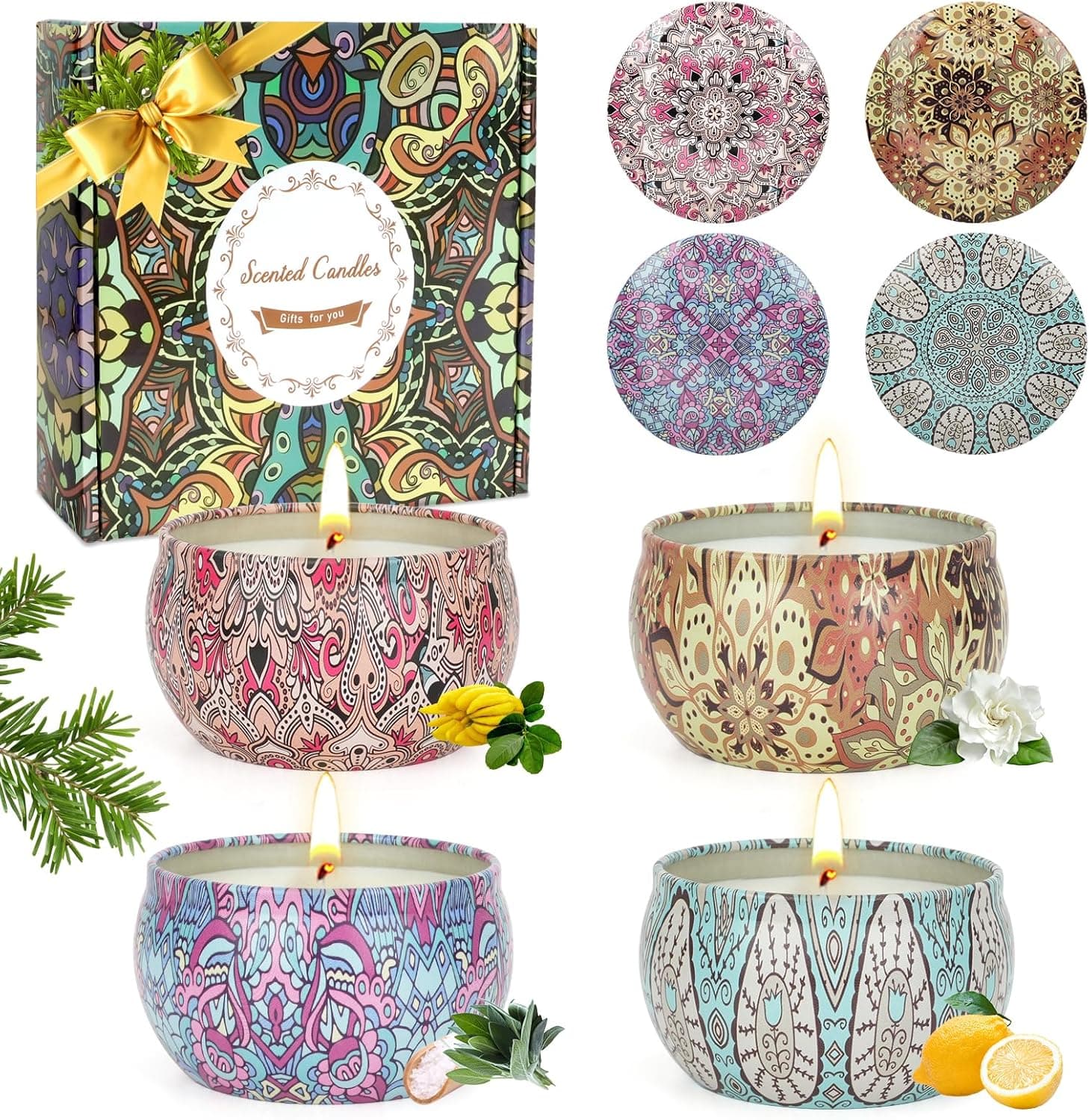 Aromatherapy Candle Gift Set