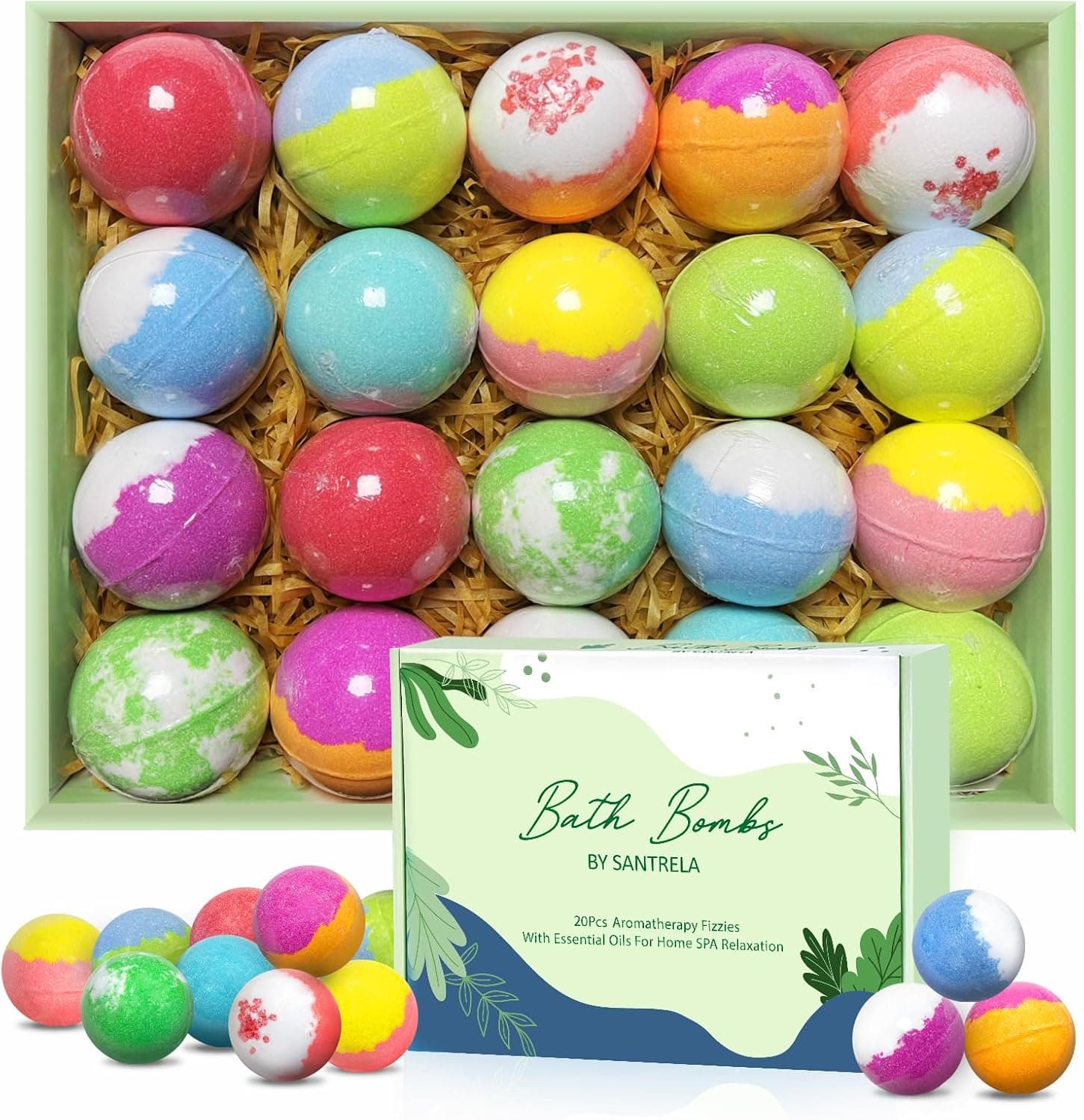 Organic Bath Bombs Gift Set