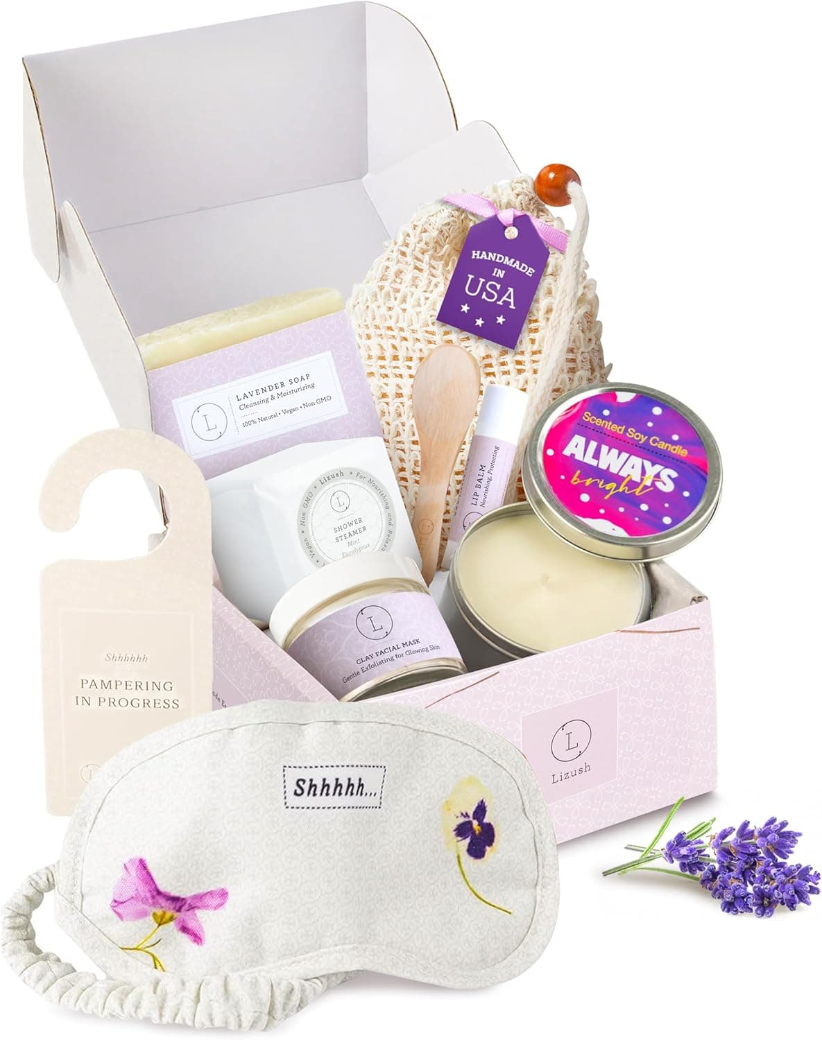 Lavender Luxury Spa Gift Set